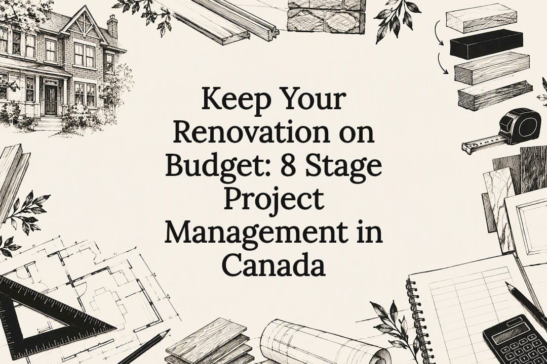 Keep Your Renovation on Budget: 8 Stage Project Management in Canada