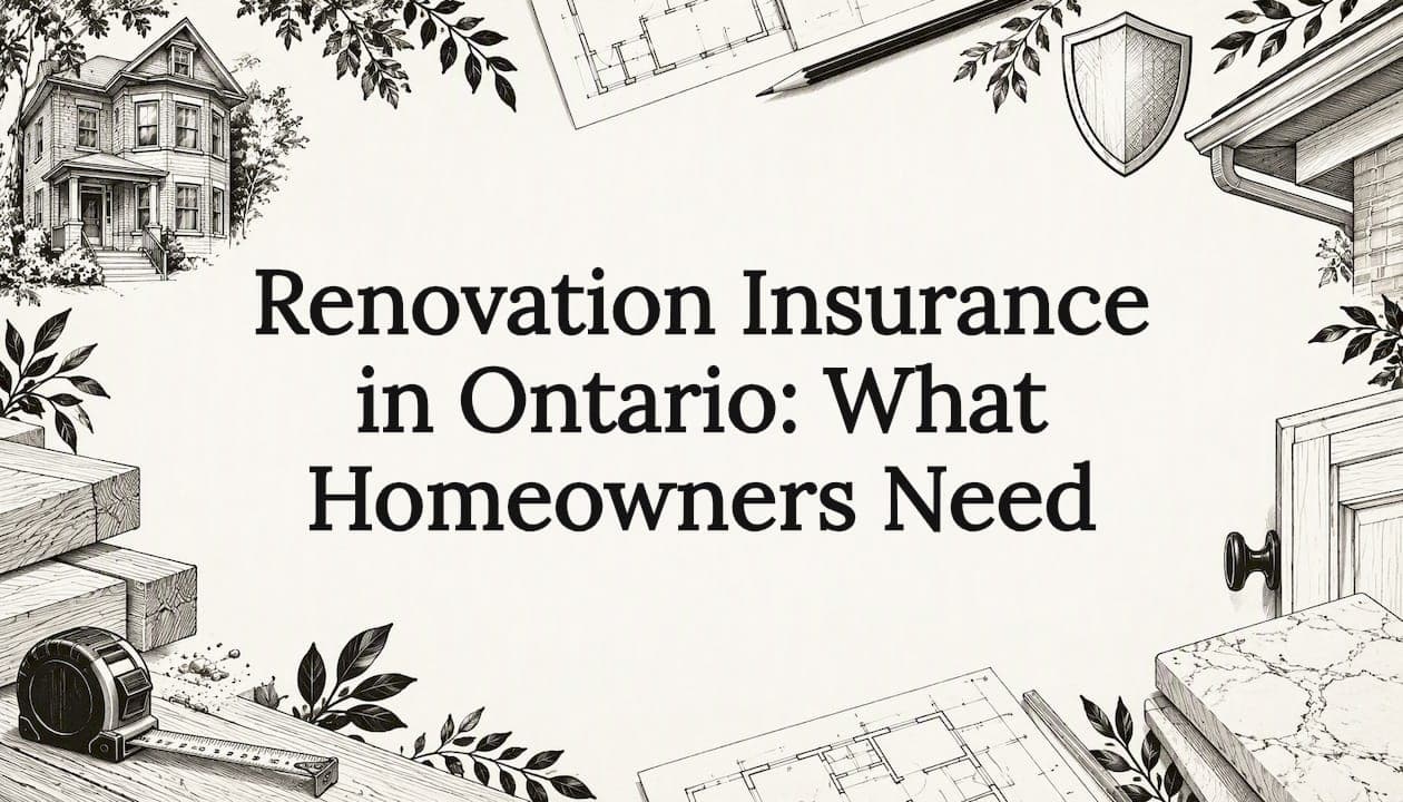 Renovation Insurance in Ontario: What Homeowners Need