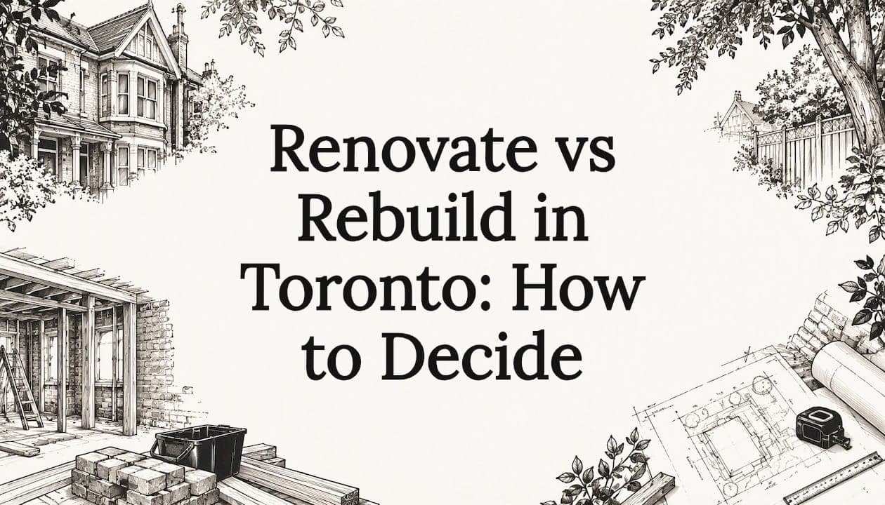 Renovate vs Rebuild in Toronto: How to Decide